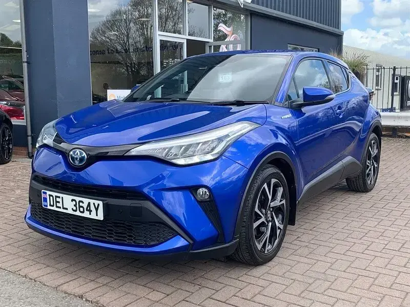 Used Toyota C-HR Design 122 HP (89 kW) 2021 Blue SUV