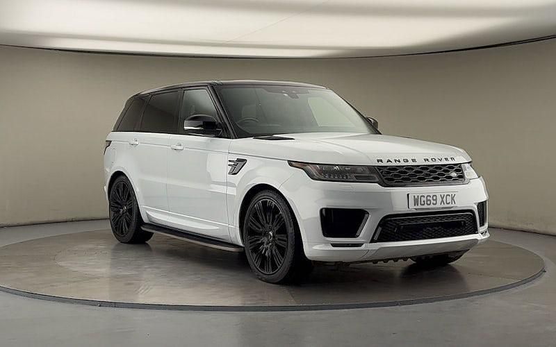 Yulong white metallic Used 2020 Land Rover Range Rover Sport HSE Dynamic SUV | £34,450 (Good price) - Image 1/4