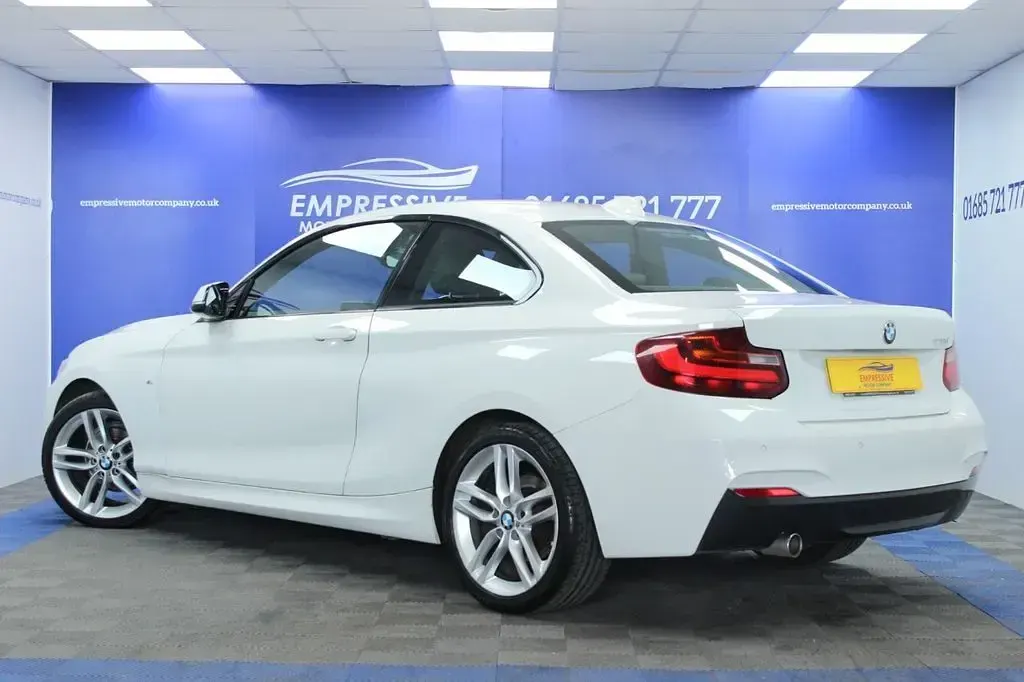 Used BMW 218 M Sport 150 HP (110 kW) 2017 White Coupe