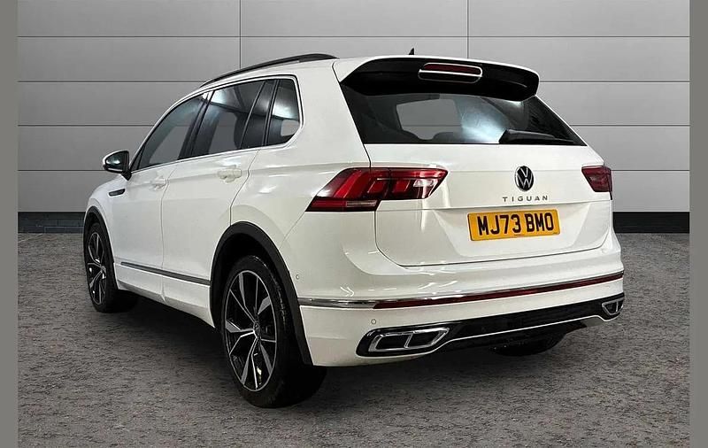 Used VW Tiguan R-line 150 HP (110 kW) 2023 White SUV