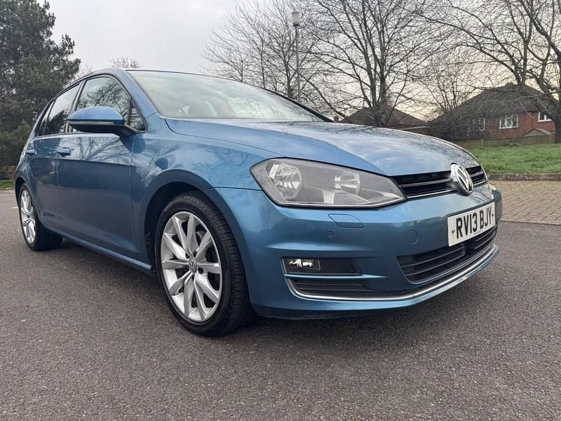Used VW Golf VII GT 150 HP (110 kW) 2013 Blue Hatchback