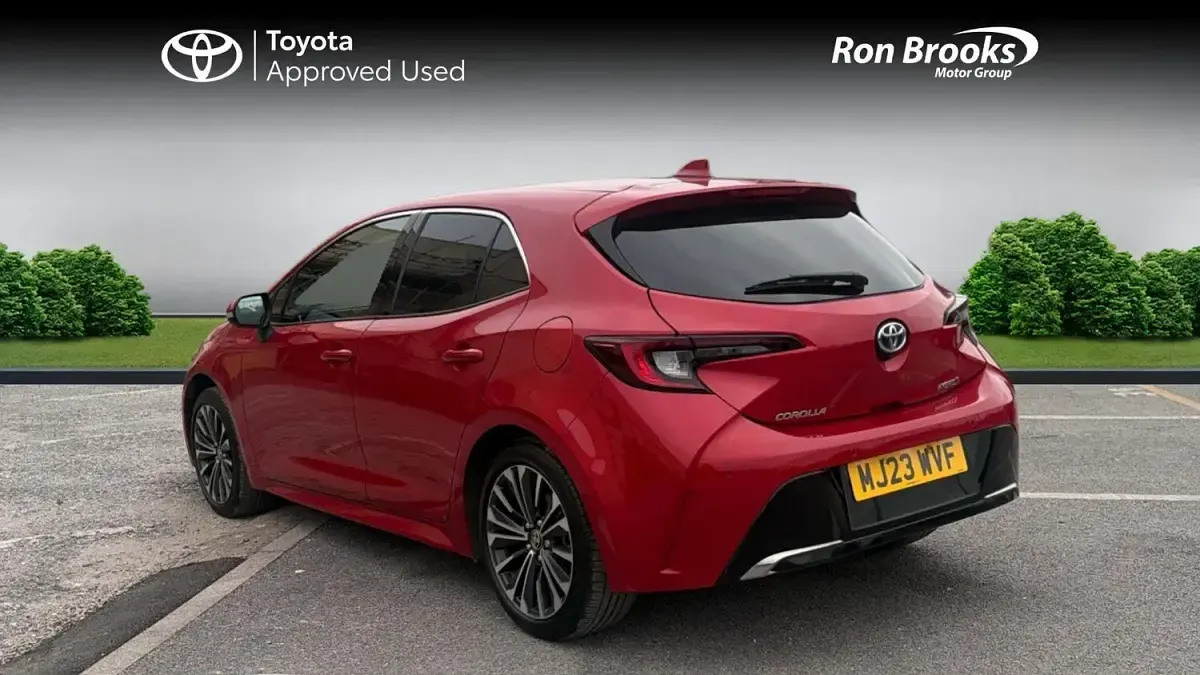 Used Toyota Corolla Design 2023 Red Hatchback