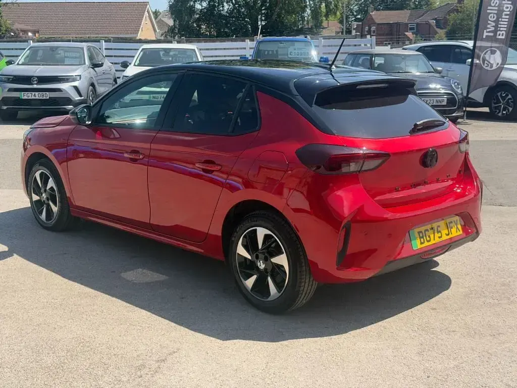 Used Vauxhall Corsa-e 114 kW (156 HP) 2025 Red Hatchback