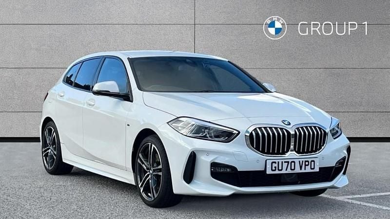 White Used 2020 BMW 118 M Sport Hatchback | £18,750 (Good price) - Image 1/4