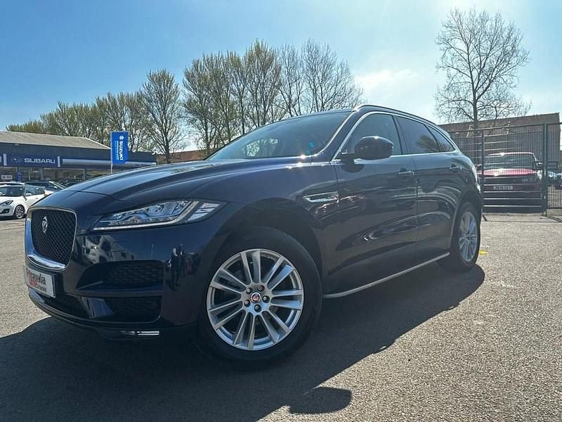 Blue Used 2017 Jaguar F-Pace Portfolio SUV | £16,995 (A bit pricey) - Image 1/4