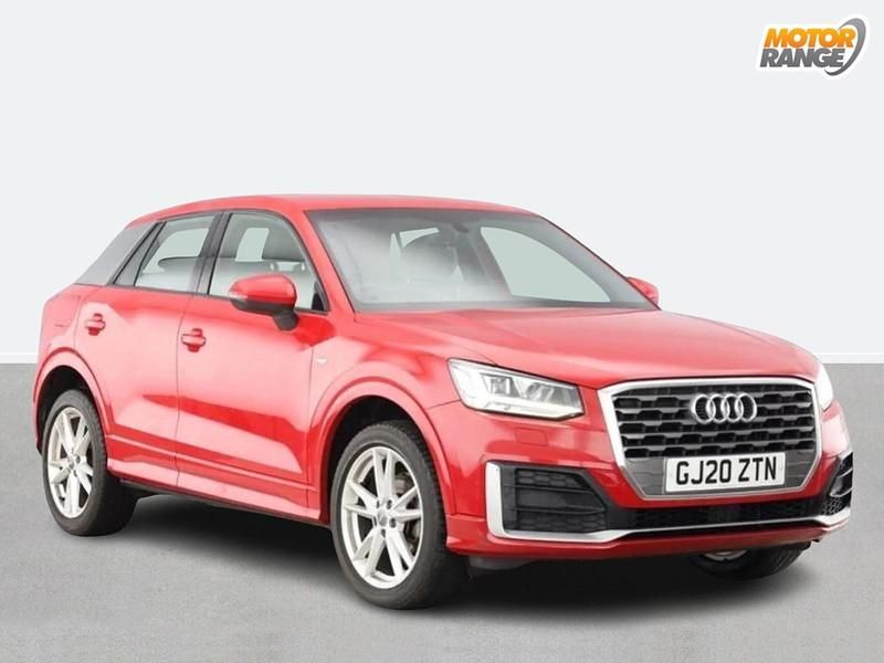 Red Used 2020 Audi Q2 S-Line SUV | £17,495 - Image 1/3