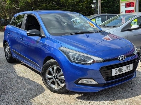 Blue Used 2018 Hyundai i20 GO! Hatchback | £7,695 (Fair price) - Image 1/1