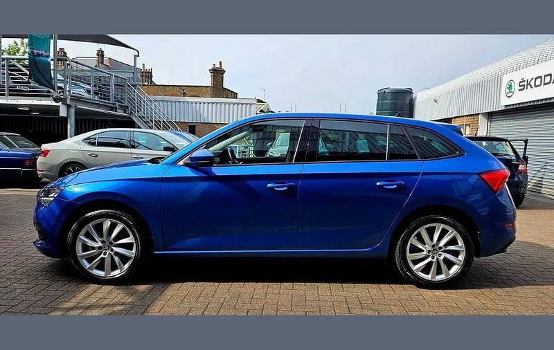 Used Skoda Scala SE L 110 HP (80 kW) 2024 Race blue Hatchback