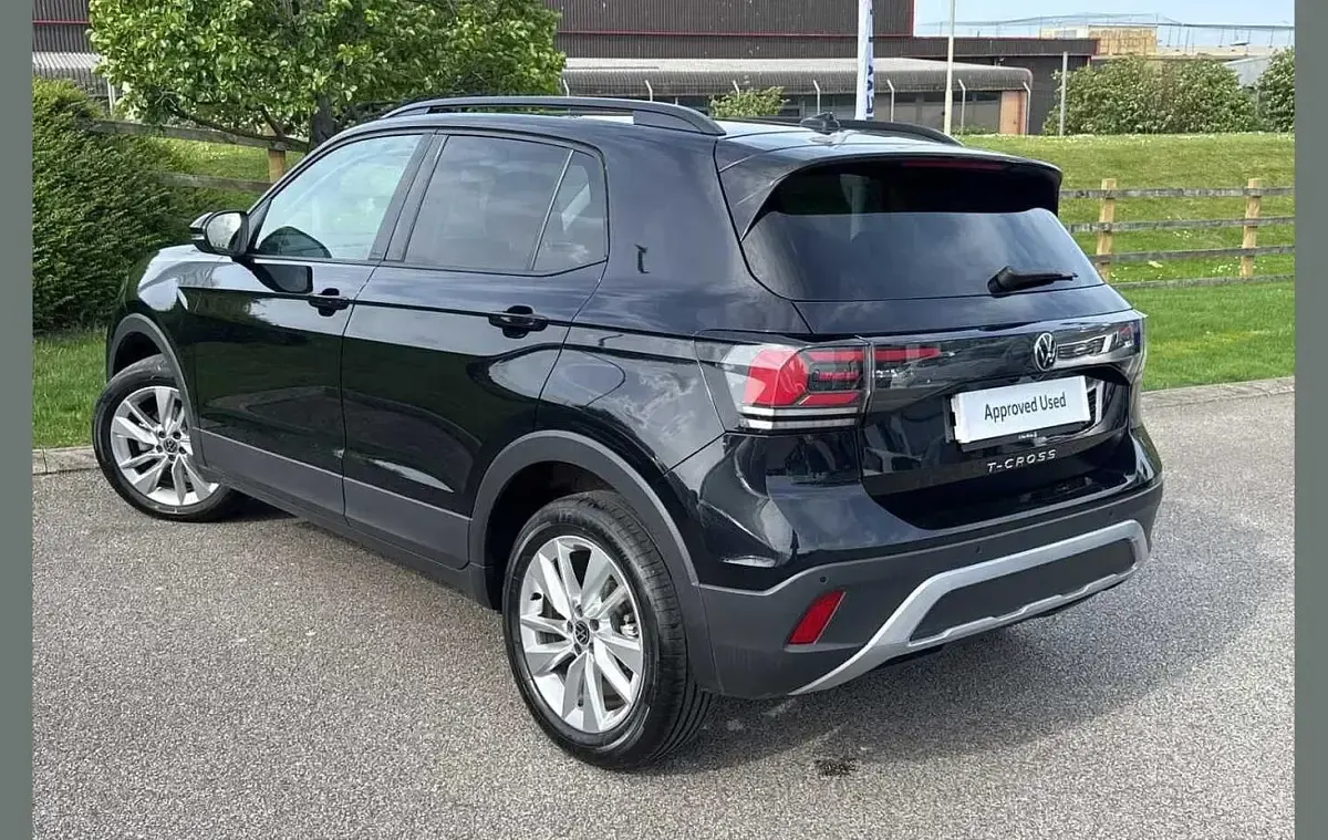 Used VW T-Cross Match 115 HP (84 kW) 2024 Black SUV