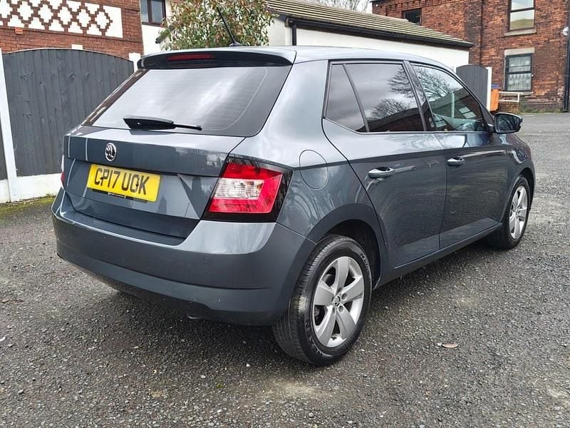 Used Skoda Fabia SE 110 HP (80 kW) 2017 Grey Hatchback