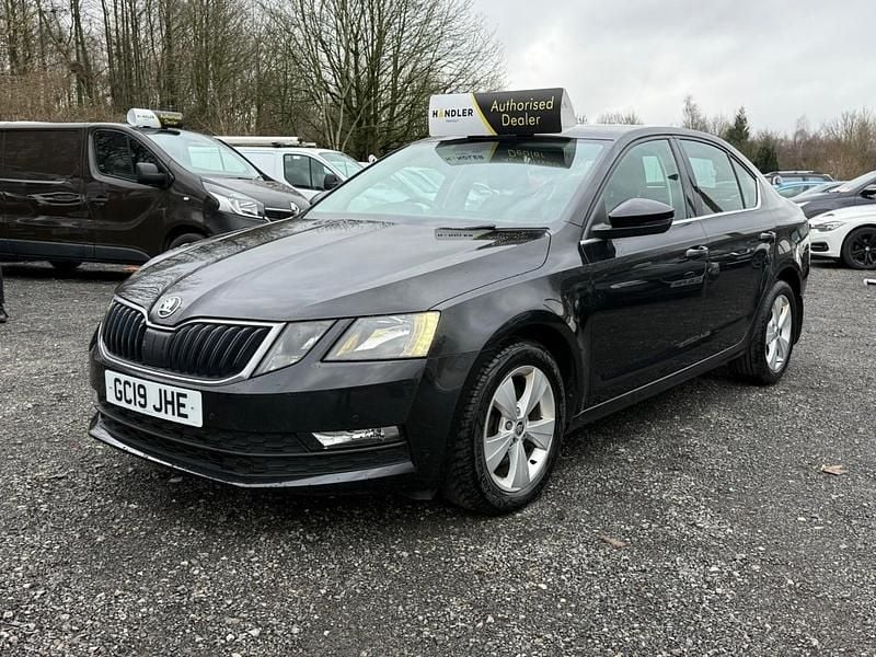 Used Skoda Octavia SE Technology 115 HP (84 kW) 2019 Black Hatchback