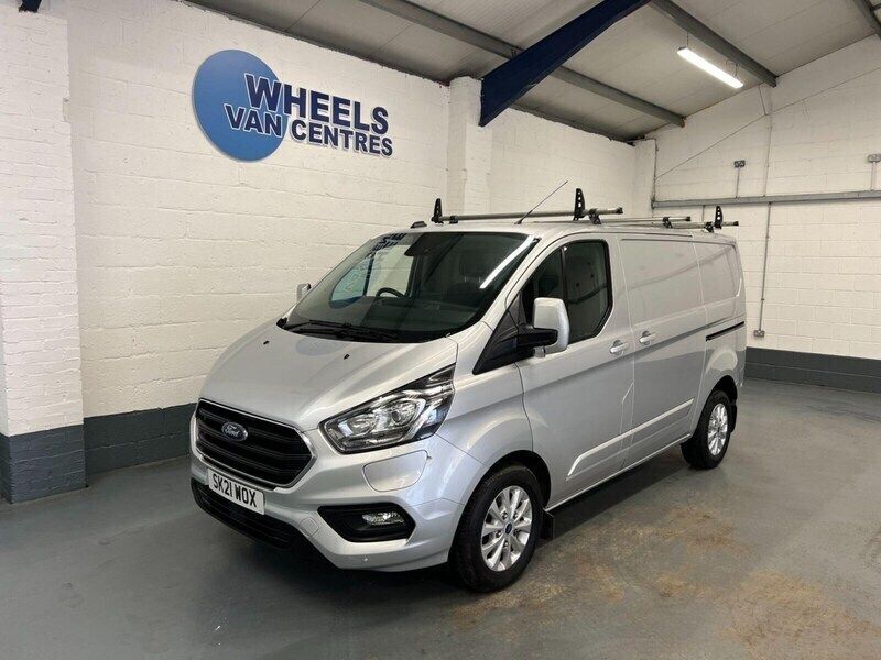 Silver Used 2021 Ford Transit Custom Limited Van | £15,790 (Good price) - Image 1/4