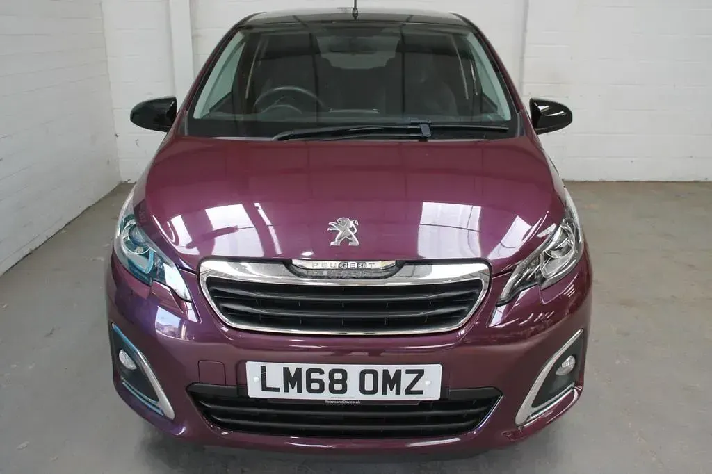 Used Peugeot 108 Allure 2018 Purple Hatchback
