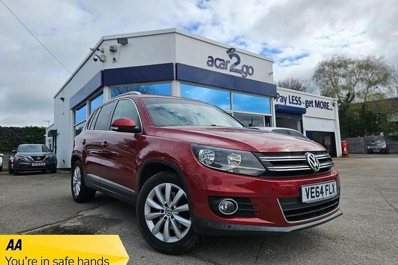 Used VW Tiguan Match 140 HP (102 kW) 2014 Red SUV