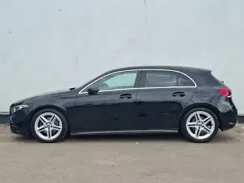 Used Mercedes A200 AMG line 163 HP (119 kW) 2019 Black Hatchback