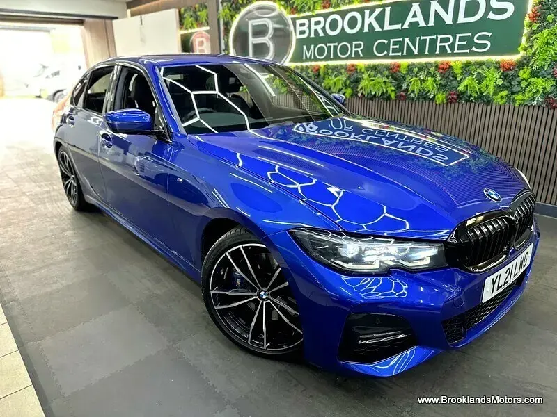 Used BMW 320 M Sport 2021 Blue Sedan