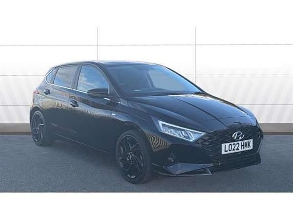 Black Used 2022 Hyundai i20 Premium Hatchback | £15,742 (Fair price) - Image 1/4