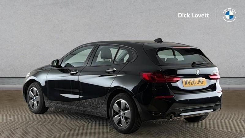 Used BMW 118 Sport Line 138 HP (101 kW) 2020 Black Hatchback