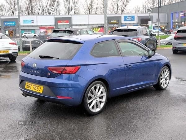 Used Seat Leon FR 2017 Blue Hatchback