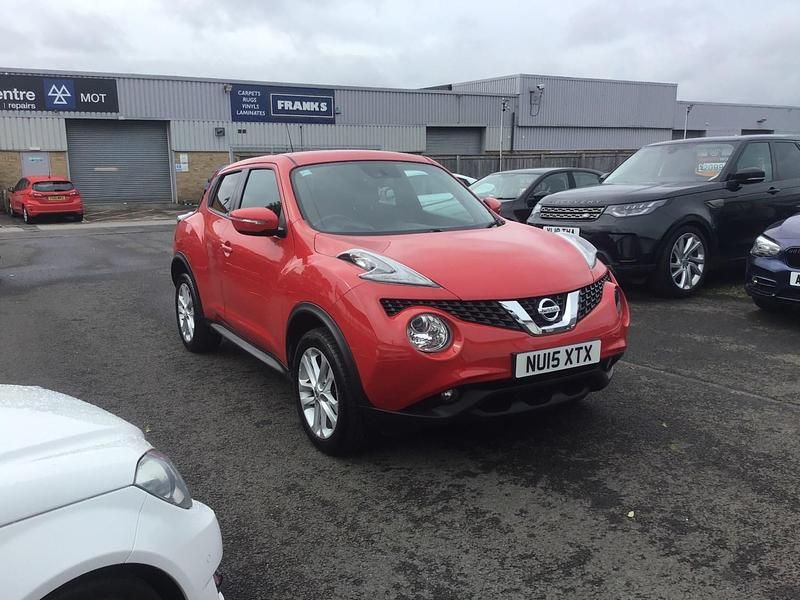 Red Used 2015 Nissan Juke Acenta Premium SUV | £3,995 (Super price) - Image 1/4