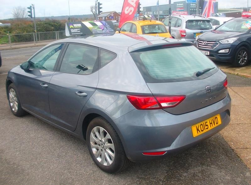 Used Seat Leon SE 105 HP (77 kW) 2015 Grey Hatchback
