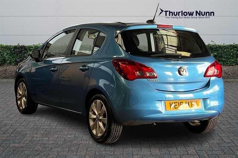 Used Vauxhall Corsa 90 HP (66 kW) 2018 Blue Hatchback