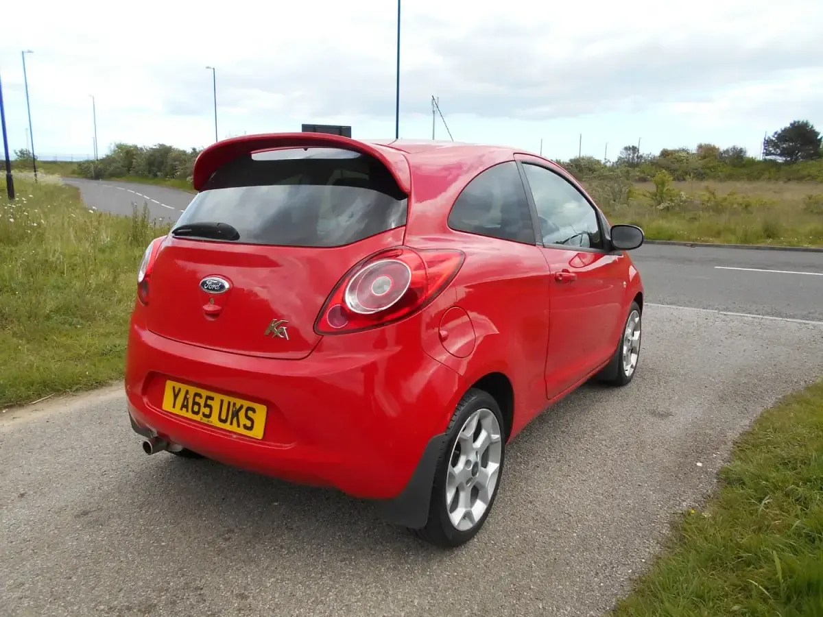 Usado Ford Ka Zetec 2016 Vermelho Citadino