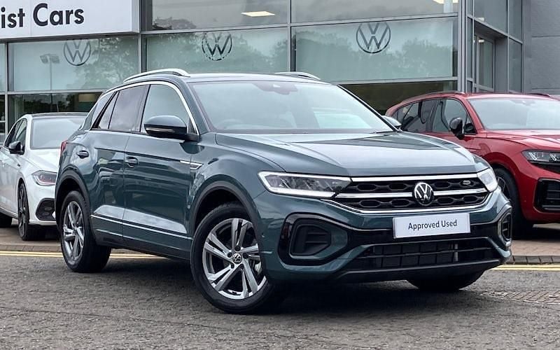Grey Used 2025 VW T-Roc R-line SUV | £31,995 (Expensive) - Image 1/4