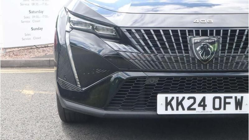 Black Used 2024 Peugeot 408 GT Sedan | £21,620 (Super price) - Image 1/3