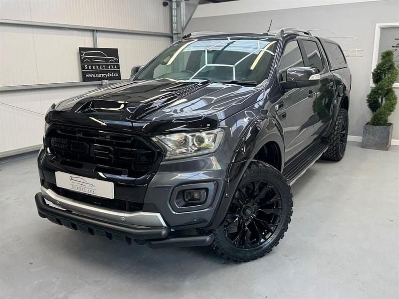 Grey Used 2019 Ford Ranger Wildtrack Pickup | £19,990 (Expensive) - Image 1/4