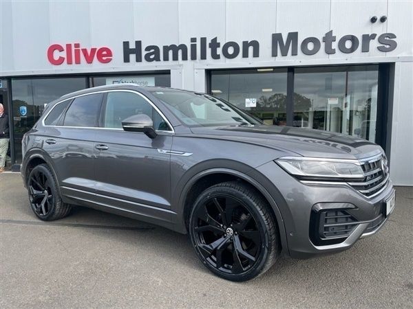 Grey Used 2020 VW Touareg R-line SUV | £30,995 (Fair price) - Image 1/1