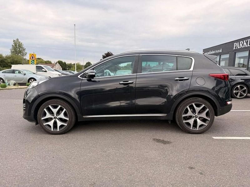 Used Kia Sportage GT-Line S 182 HP (133 kW) 2017 Black SUV