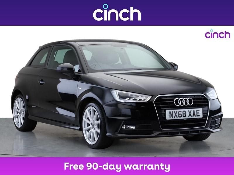 Black Used 2018 Audi A1 S-Line Hatchback | £11,599 (Fair price) - Image 1/3