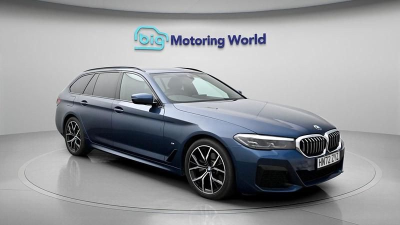 Used BMW 520 M Sport 190 HP (139 kW) 2022 Blue Estate