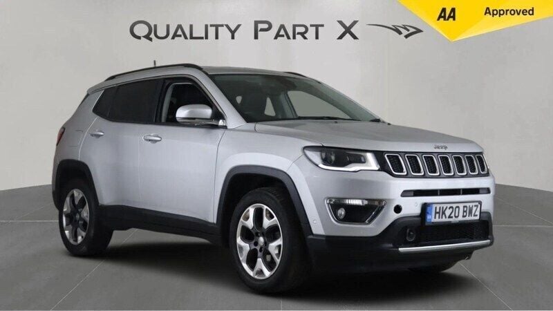 Silver Used 2020 Jeep Compass Limited SUV | £13,050 (Good price) - Image 1/4