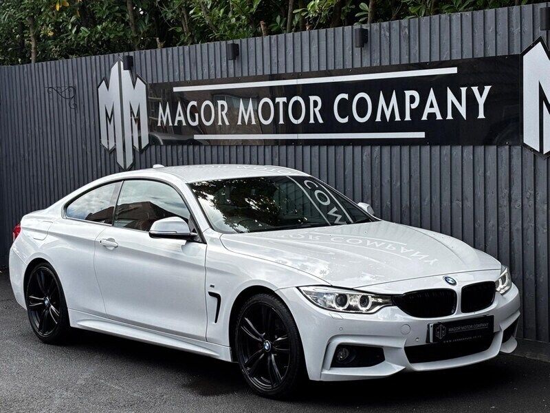White Used 2016 BMW 420 M Sport Coupe | £10,199 (Good price) - Image 1/4