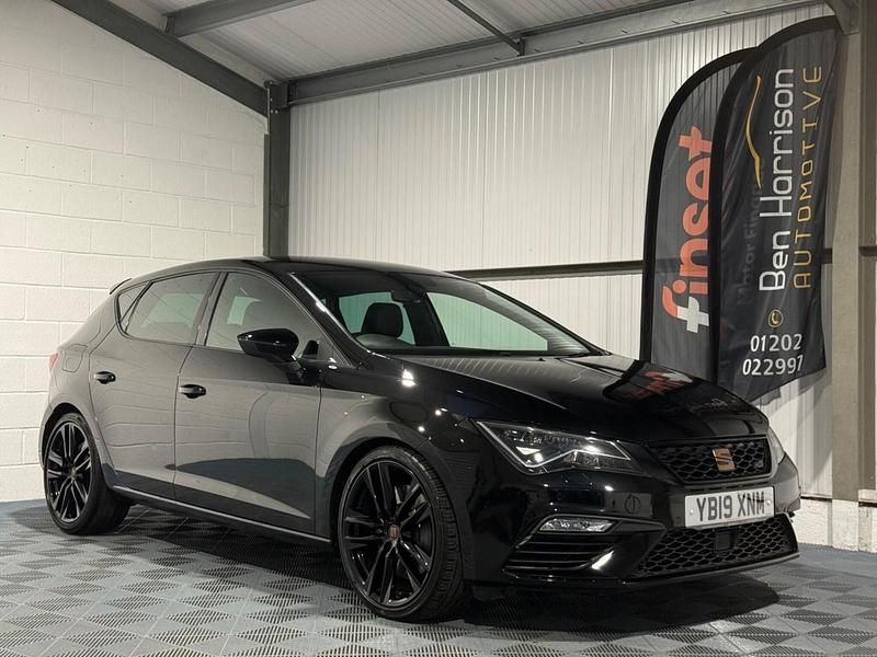 Used Seat Leon CUPRA 290 HP (213 kW) 2019 Black Hatchback