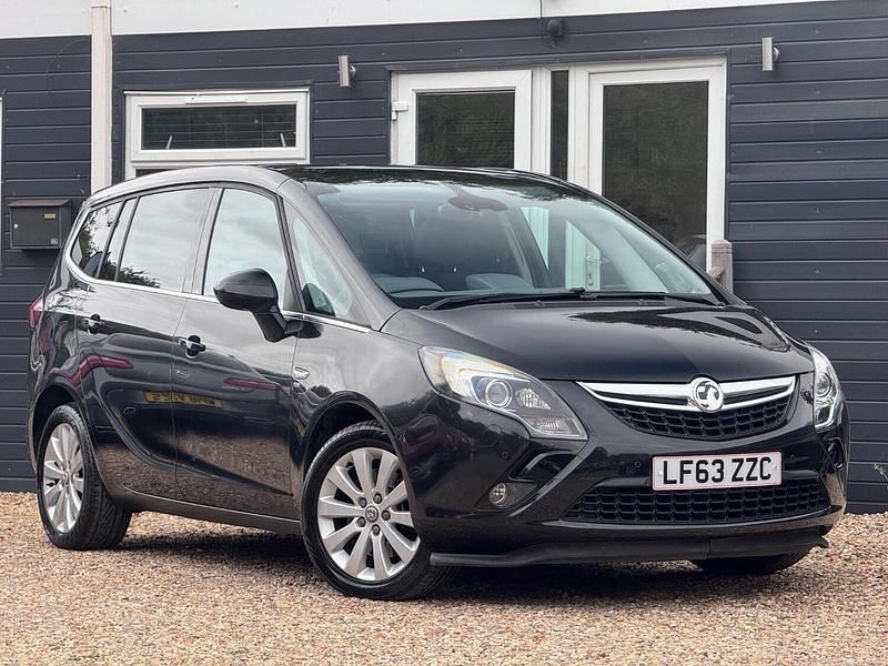 Black Used 2013 Vauxhall Zafira Tourer MPV | £3,995 (Fair price) - Image 1/4