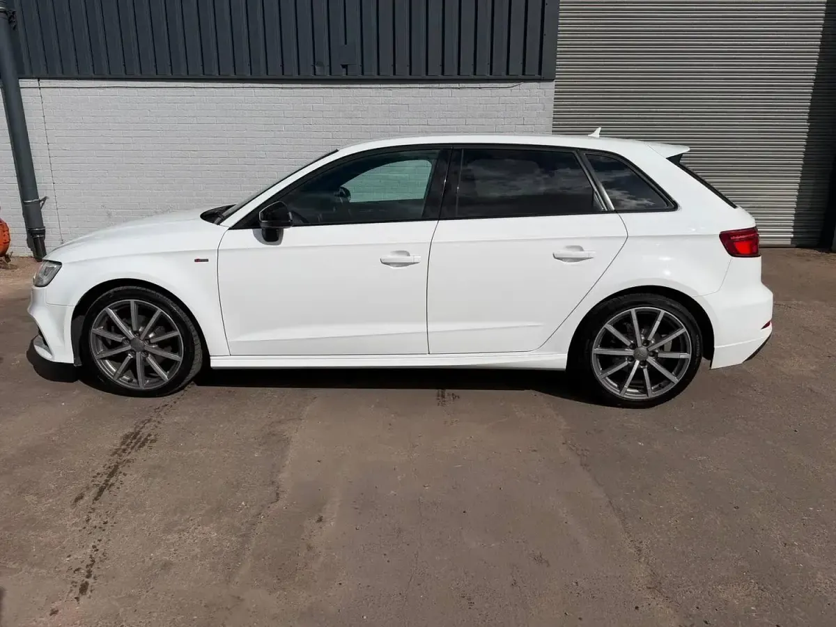Used Audi A3 Black Edition 2017 White Hatchback