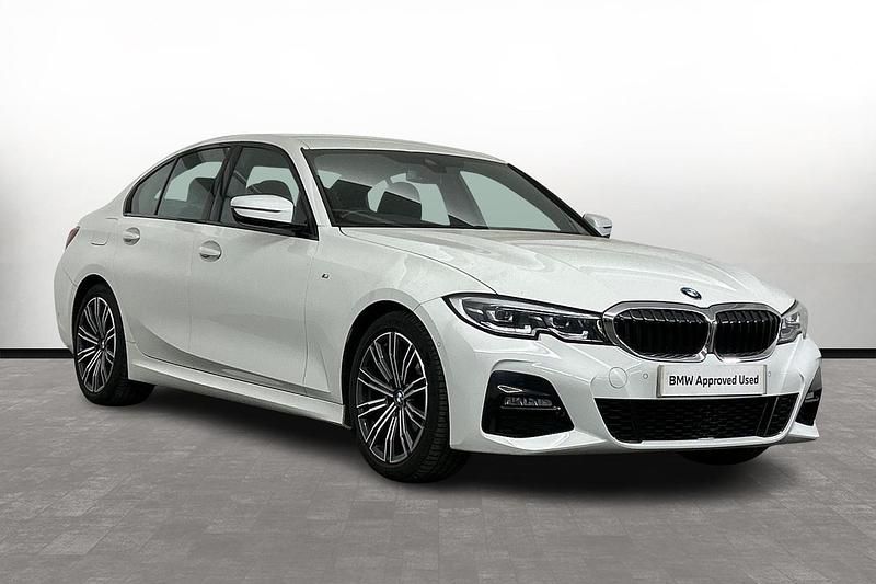 White Used 2021 BMW 320 M Sport Sedan | £22,700 (Good price) - Image 1/3