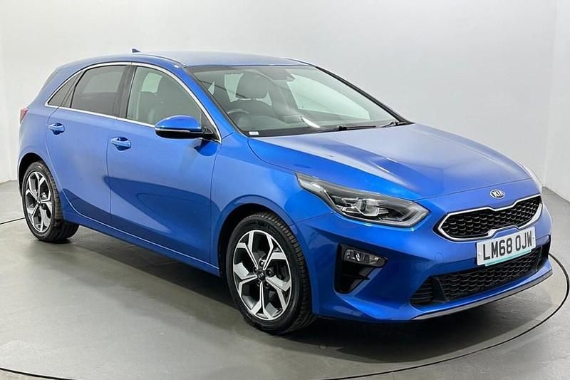 Used Kia Ceed 138 HP (101 kW) 2018 Blue Hatchback