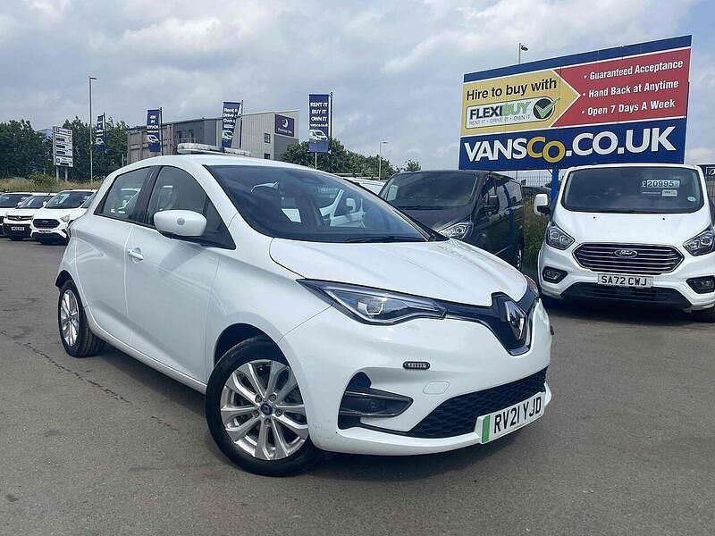 White Used 2021 Renault Zoe Iconic Hatchback | £8,295 (Fair price) - Image 1/4