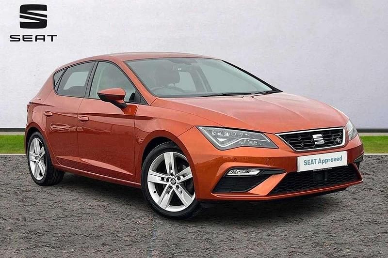 Orange Used 2019 Seat Leon FR Hatchback | £11,995 (Fair price) - Image 1/4