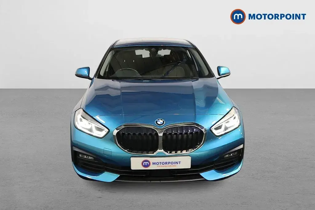 Usado BMW 118 2022 Azul Citadino
