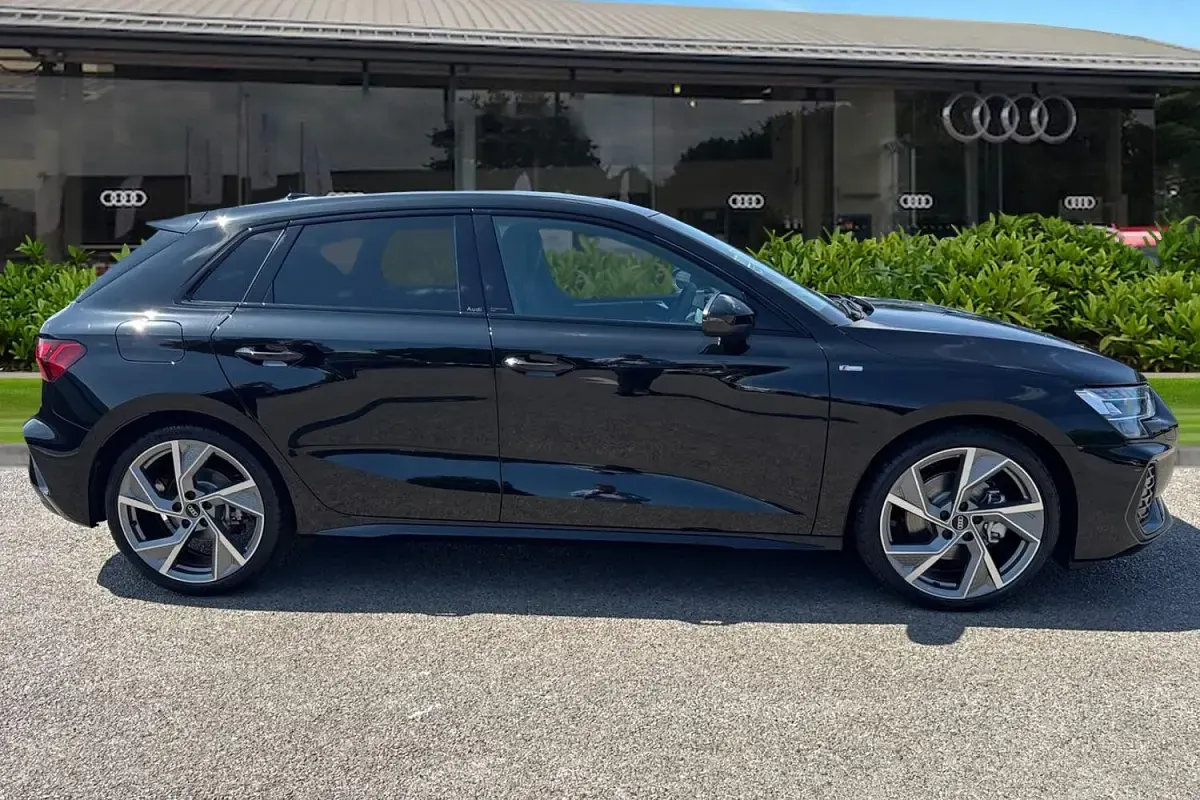 New Audi A3 Sportback Black Edition 2026 Black Hatchback