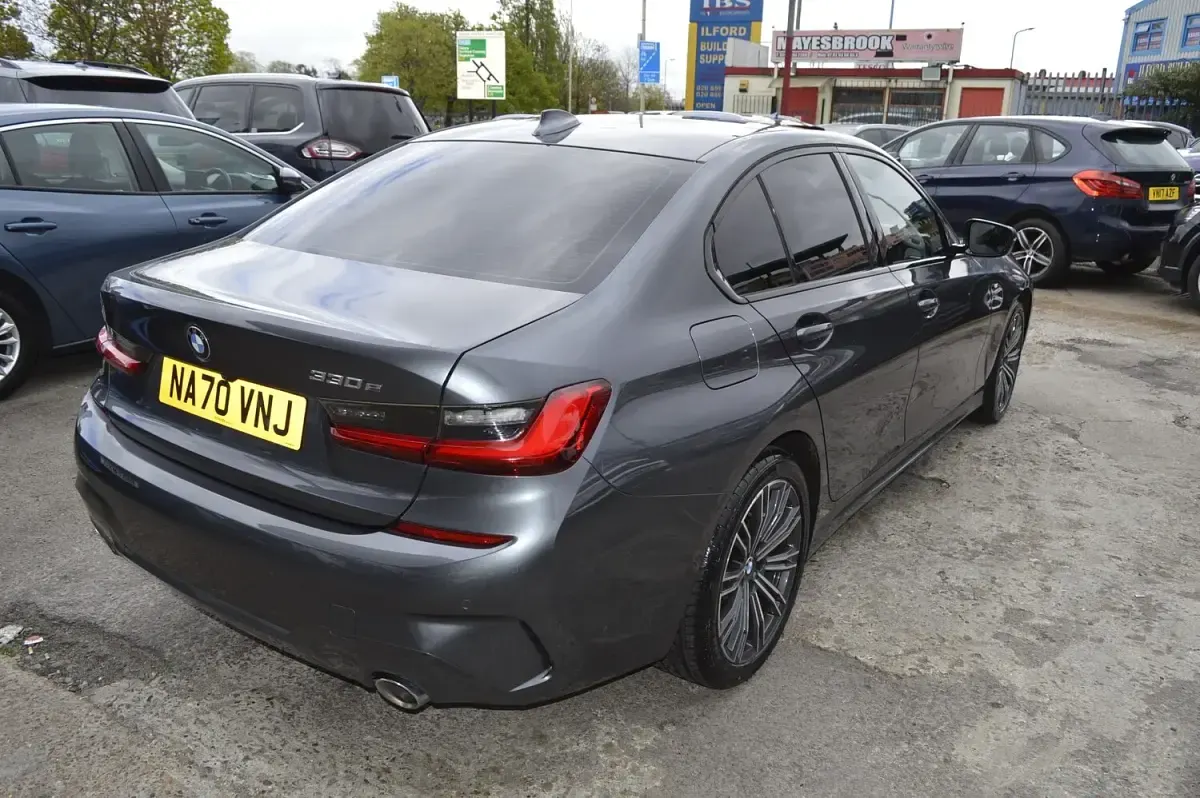 Used BMW 330e M Sport 292 HP (214 kW) 2020 Grey Sedan