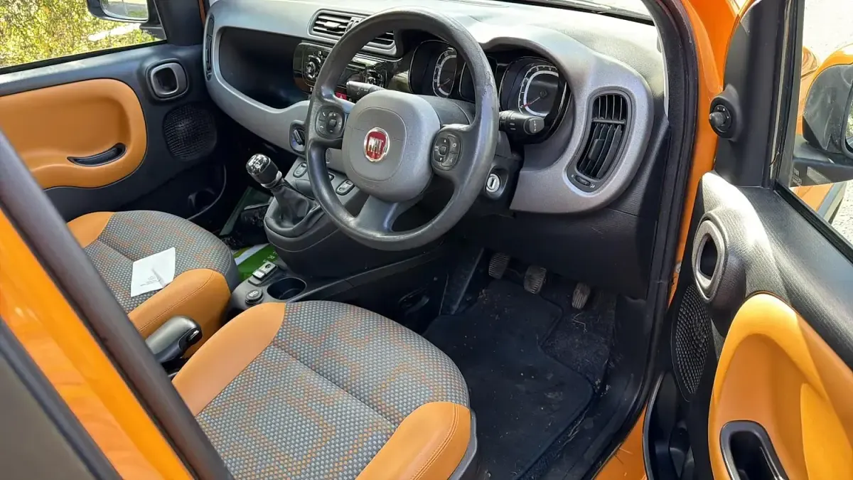 Used Fiat Panda 4x4 85 HP (62 kW) 2013 Orange Hatchback