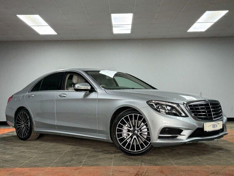 Silver Used 2015 Mercedes S350 AMG line Sedan | £19,995 (Expensive) - Image 1/4