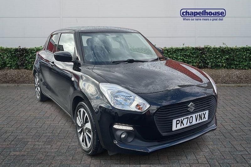 Black Used 2020 Suzuki Swift SZ-T Hatchback | £9,997 (Fair price) - Image 1/4