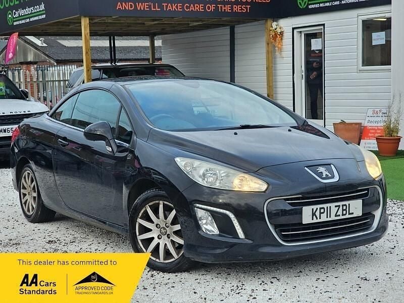 Used Peugeot 308 CC Access 2011 Black Cabriolet